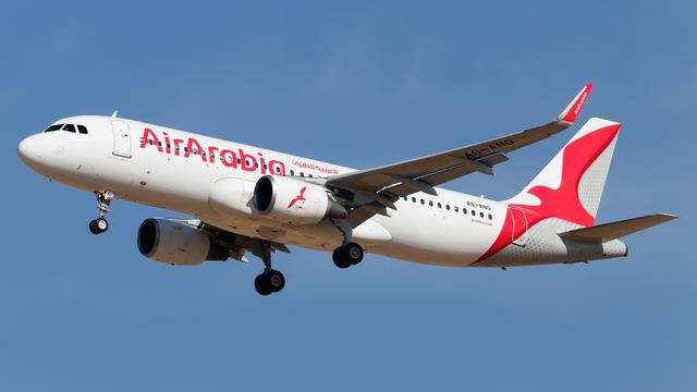 A6-ANO:Airbus A320-200:Air Arabia